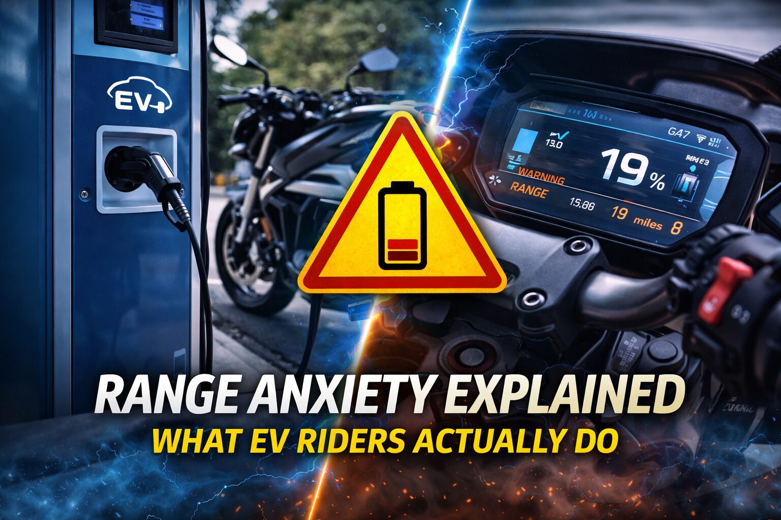 Range Anxiety Explained: What EV Riders Actually Do - Motorcycle Journals